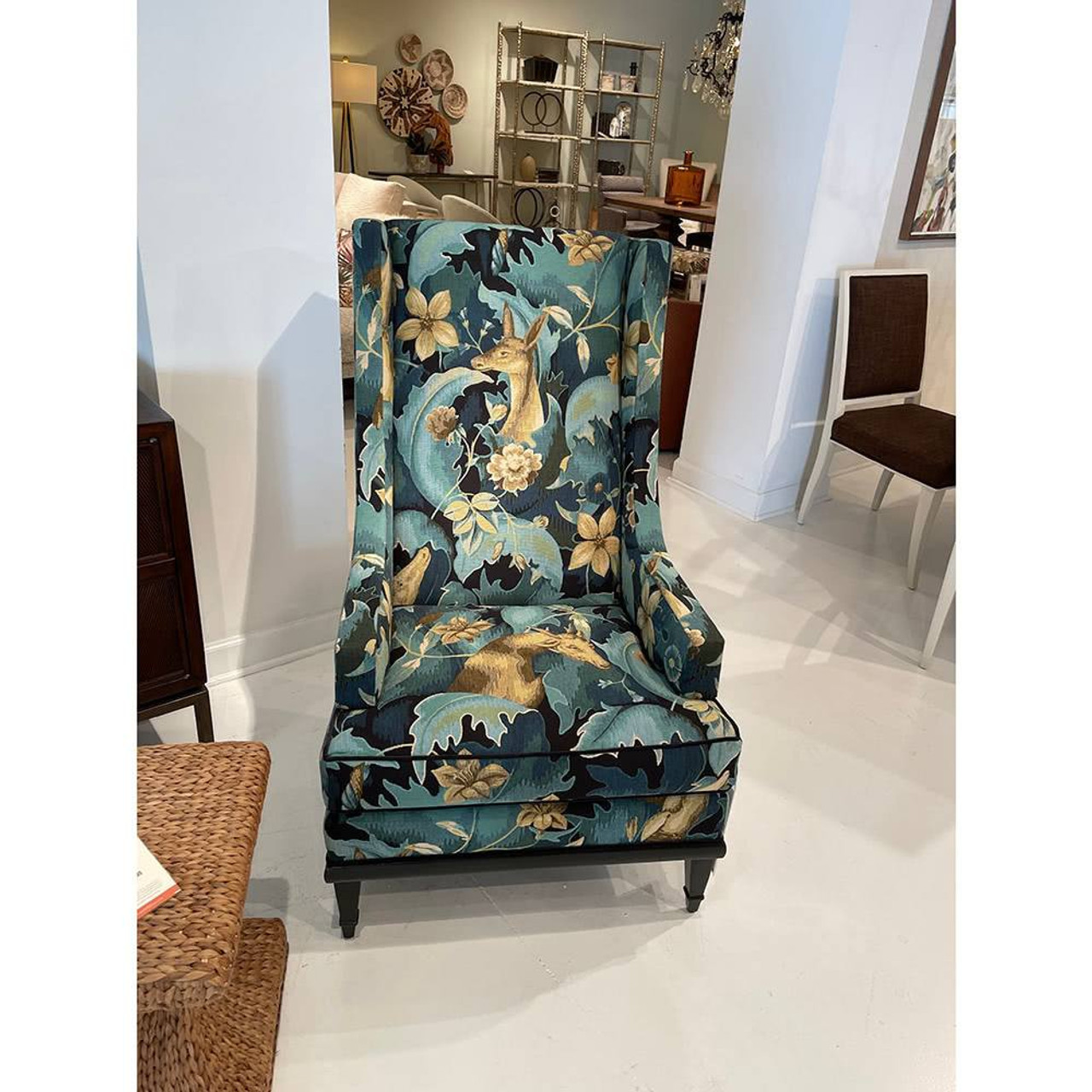 Hamilton Fabrics Doe Run Antique Old World Tapestry Deer